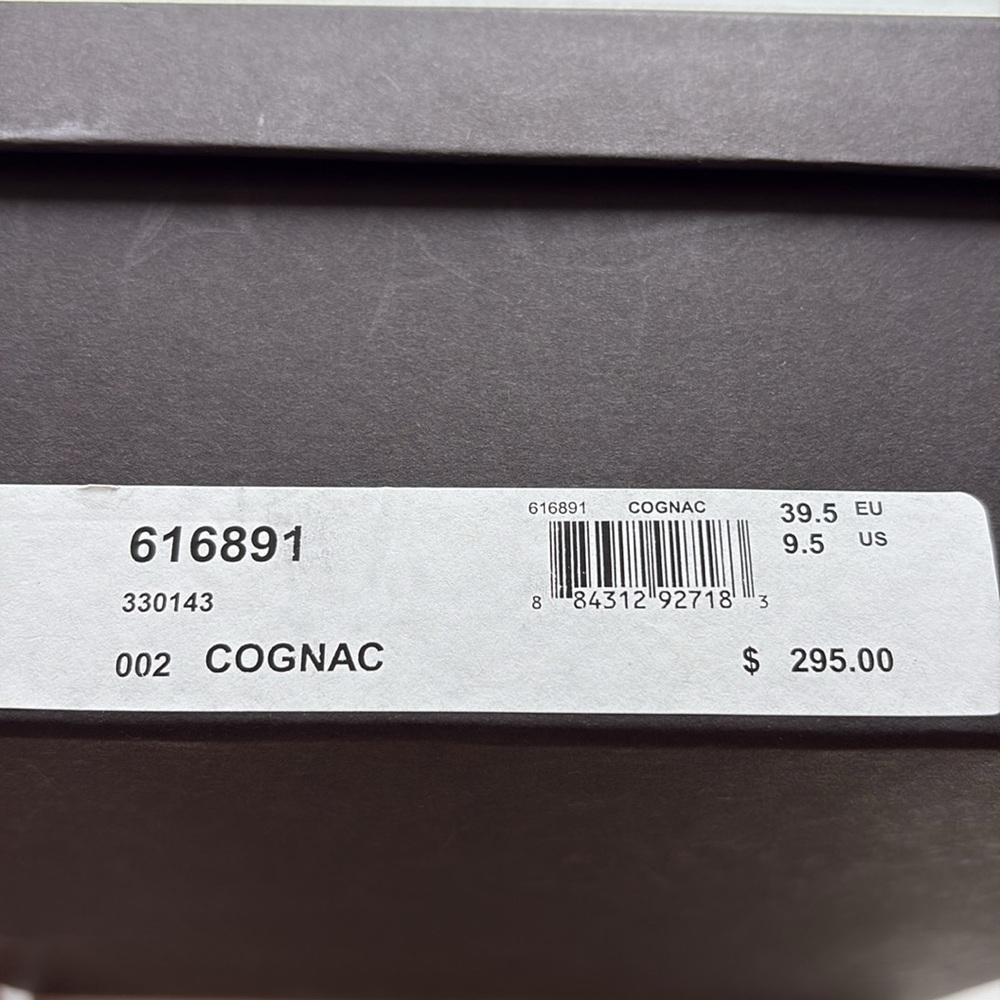 Marc By Marc Jacobs Cognac Leather Wedge Booties-NIB-Brown-Size 8.5-9 - Picture 14 of 14